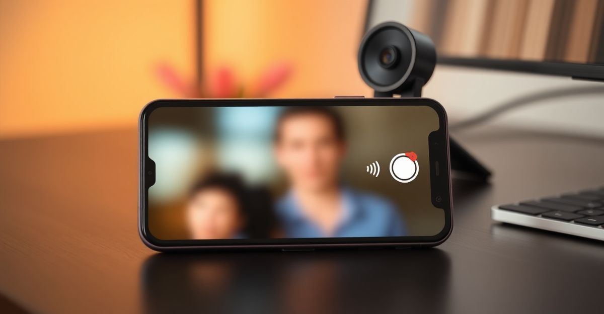 Worden videogesprekken opgenomen of opgeslagen?